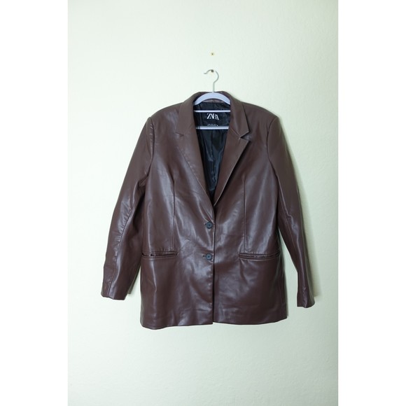 Zara Brown Blazer - Picture 3 of 11